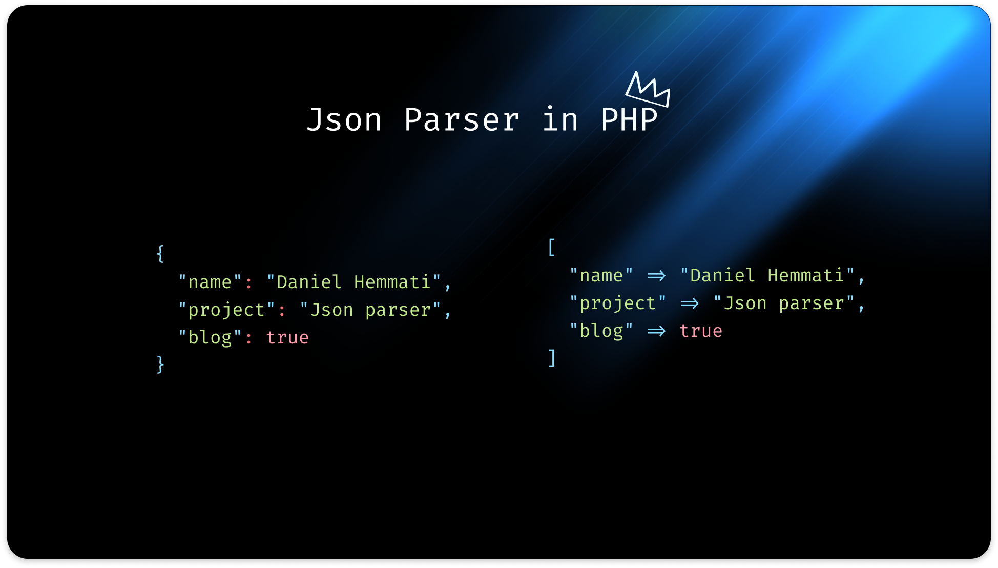 json project banner image